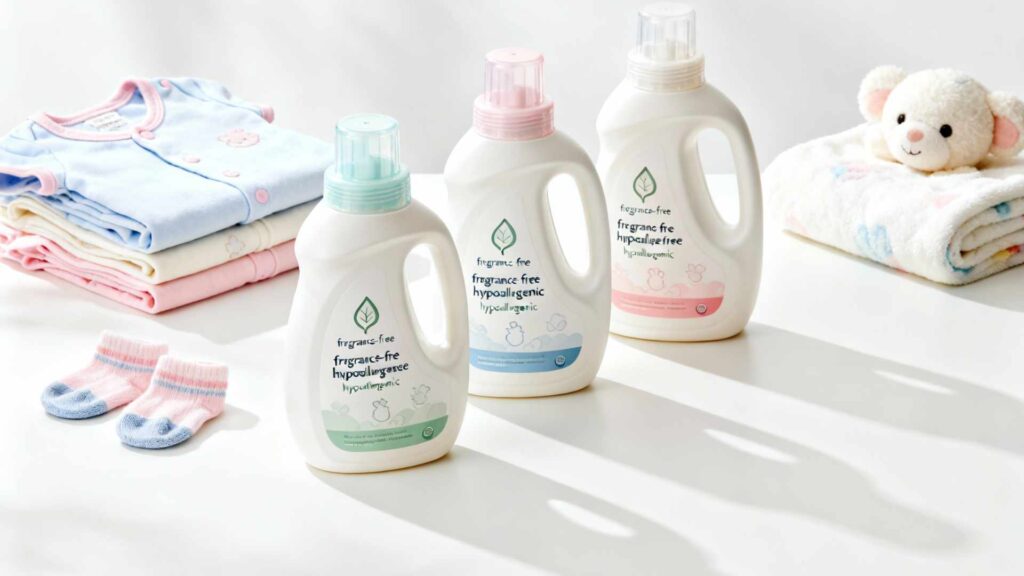 Safe detergent for baby blan
kets - hypoallergenic and fragrance-free options