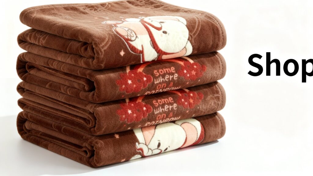 Cambel embossed baby blanket Pakistan online shopping