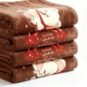 Ultra soft Cambel baby blanket 1-ply embossed